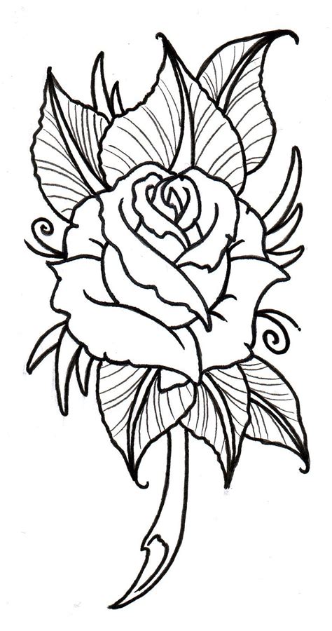 outline tattoo ideas|tattoo designs easy to draw.